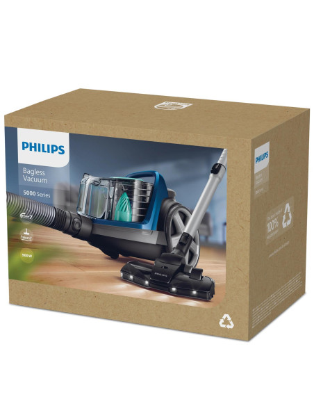 Vacuum Cleaner, PHILIPS, Cordless, 900 Watts, Capacity 1.5 l, Noise 77 dB, Black, Weight 4.5 kg, FC9557/09