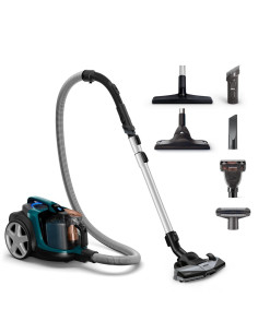 Vacuum Cleaner, PHILIPS, PowerPro Expert, Bagless, 900 Watts, Capacity 2 l, Noise 75 dB, Green, Weight 5.5 kg, FC9744/09