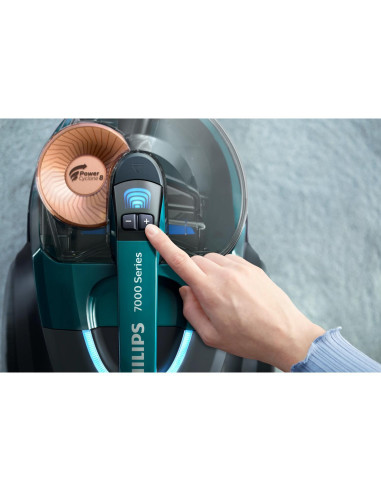 Vacuum Cleaner, PHILIPS, PowerPro Expert, Bagless, 900 Watts, Capacity 2 l, Noise 75 dB, Green, Weight 5.5 kg, FC9744/09