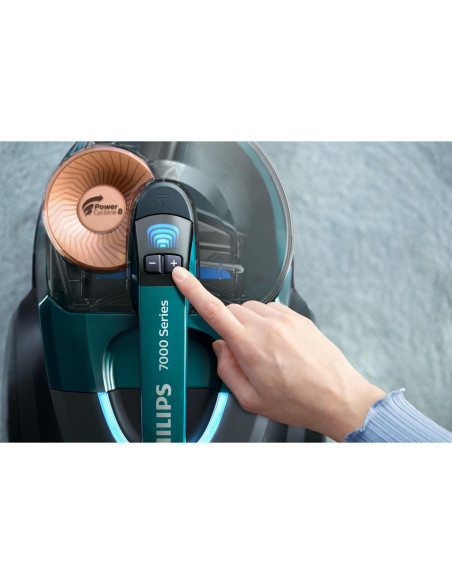 Vacuum Cleaner, PHILIPS, PowerPro Expert, Bagless, 900 Watts, Capacity 2 l, Noise 75 dB, Green, Weight 5.5 kg, FC9744/09