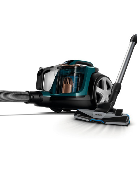 Vacuum Cleaner, PHILIPS, PowerPro Expert, Bagless, 900 Watts, Capacity 2 l, Noise 75 dB, Green, Weight 5.5 kg, FC9744/09