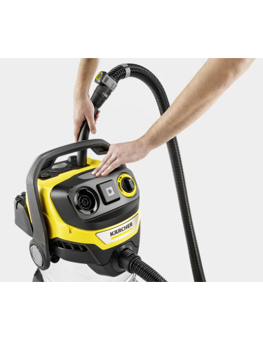 Vacuum Cleaner, KARCHER, Suction power 315 AW, Dust capacity 30 L, Drum vacuum, Cleaning type Dry&wet, Dust container Bagless, 