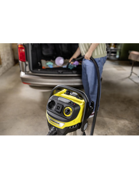 Vacuum Cleaner, KARCHER, Suction power 315 AW, Dust capacity 30 L, Drum vacuum, Cleaning type Dry&wet, Dust container Bagless, 