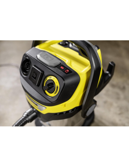Vacuum Cleaner, KARCHER, Suction power 315 AW, Dust capacity 30 L, Drum vacuum, Cleaning type Dry&wet, Dust container Bagless, 