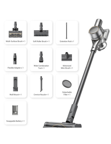 Vacuum Cleaner, DREAME, R20, Handheld/Cordless, 570 Watts, Capacity 0.6 l, Weight 1.67 kg, VTV97A