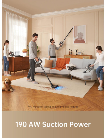 Vacuum Cleaner, DREAME, R20, Handheld/Cordless, 570 Watts, Capacity 0.6 l, Weight 1.67 kg, VTV97A