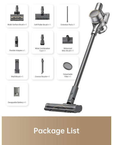 Vacuum Cleaner, DREAME, R20, Handheld/Cordless, 570 Watts, Capacity 0.6 l, Weight 1.67 kg, VTV97A