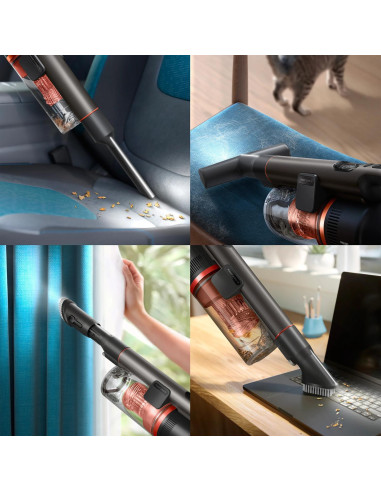 Vacuum Cleaner, PHILIPS, Dry&wet, 2-in-1 stick vacuum, Blue, Bagless, Battery, 1.7 kg, XC7163/01
