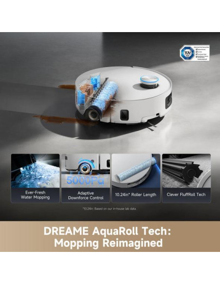 VACUUM CLEANER ROBOT AQUA10 UL/ROLLER COM RLH71DE-1-WH DREAME