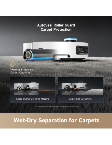 VACUUM CLEANER ROBOT AQUA10 UL/ROLLER COM RLH71DE-1-WH DREAME