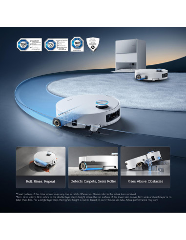 VACUUM CLEANER ROBOT AQUA10 UL/ROLLER COM RLH71DE-1-WH DREAME
