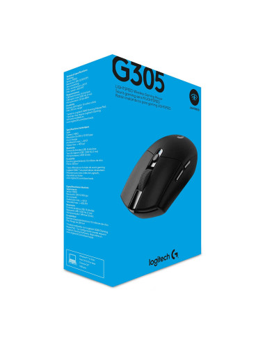 MOUSE USB OPTICAL WRL G305/LIGHTSPEED 910-005283 LOGITECH