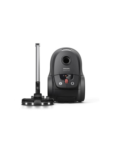 Vacuum Cleaner, PHILIPS, Bagged, 900 Watts, Noise 75 dB, Black, Weight 5.3 kg, XD8122/10