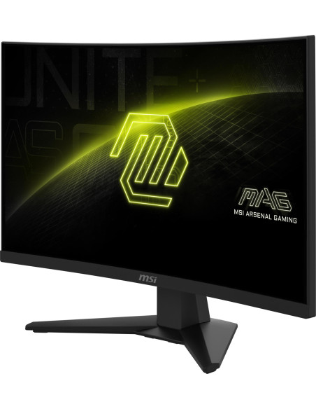 LCD Monitor, MSI, 23.6 ", 1920 x 1080 pixels, Full HD, Native aspect ratio 16:9, LCD, Curved, MAG244C