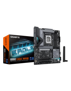 Mainboard, GIGABYTE, Intel B860 Express, LGA1851, ATX, Memory DDR5, Memory slots 4, 3xPCI-Express 16x, 3xM.2, 1xHDMI, 1xDisplay