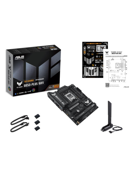 Mainboard, ASUS, AMD B850, SAM5, ATX, Memory DDR5, Memory slots 4, 2xPCI-Express 4.0 1x, 1xPCI-Express 4.0 16x, 1xPCI-Express 5
