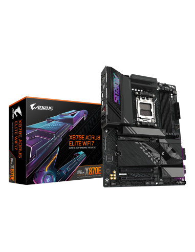 Mainboard, GIGABYTE, AMD X870E, SAM5, ATX, Memory DDR5, Memory slots 4, 1xPCI-Express 3.0 4x, 1xPCI-Express 4.0 4x , 1xPCI-Expr