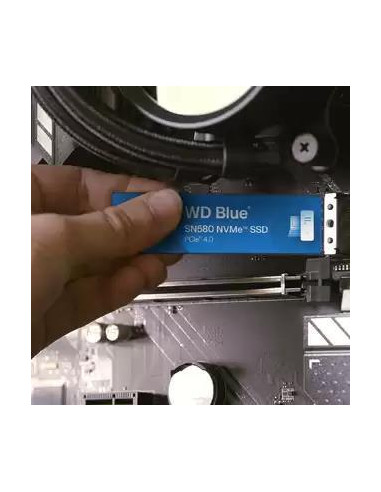 SSD, WESTERN DIGITAL, 600xTBW rating, Read speed 4150 MB/s, Write speed 4150 MB/s, NVMe Yes, PCI Express 4.0, M.2, 1000 GB, Blu
