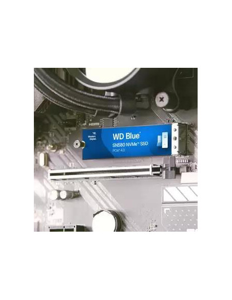 SSD, WESTERN DIGITAL, Blue SN580, 1 TB, M.2, PCI Express 4.0, NVMe Yes, Write speed 4150 MB/s, Read speed 4150 MB/s, 600xTBW ra