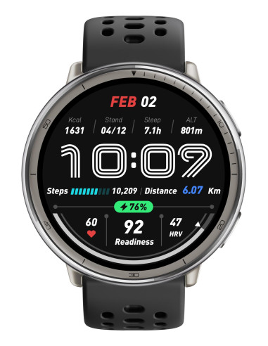 SMARTWATCH AMAZFIT ACTIVE 2/A2437 BLK SIL. W2437GL7N HUAMI
