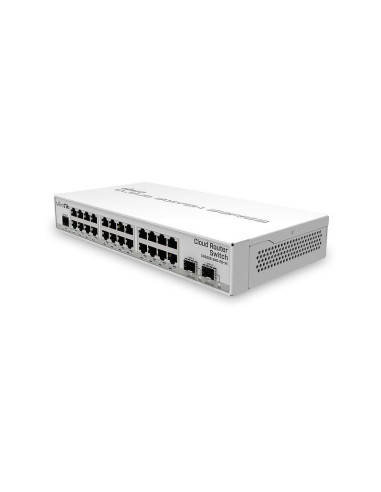Switch, MIKROTIK, CRS326-24G-2S+IN, 24x10Base-T / 100Base-TX / 1000Base-T, 2xSFP+, CRS326-24G-2S+IN