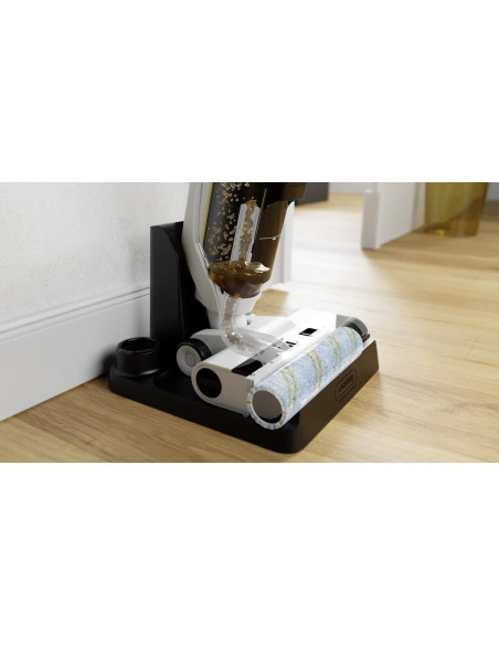 Vacuum Cleaner, KARCHER, Three-in-one floor cleaner FCV 3, Dry&wet, 2-in-1 stick vacuum, White, Bagless, Battery, 1.056-122.0