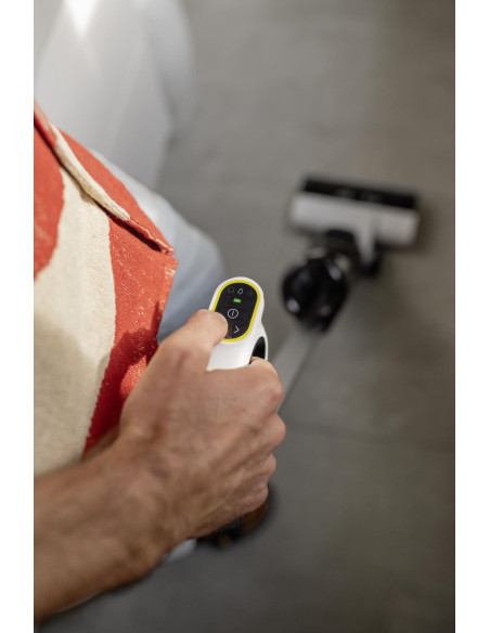 Vacuum Cleaner, KARCHER, Three-in-one floor cleaner FCV 3, Dry&wet, 2-in-1 stick vacuum, White, Bagless, Battery, 1.056-122.0
