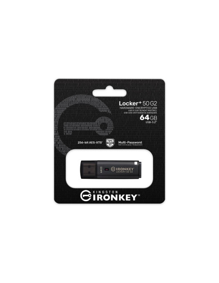 MEMORY DRIVE FLASH USB3.2/64GB IKLP50G2/64GB KINGSTON