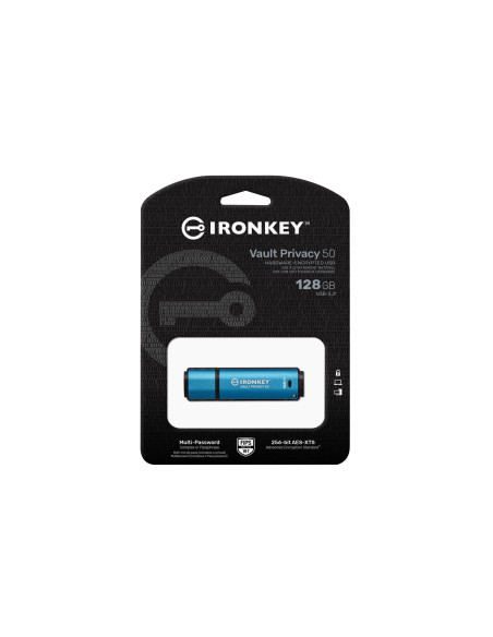 MEMORY DRIVE FLASH USB3.2/128GB IKVP50/128GB KINGSTON