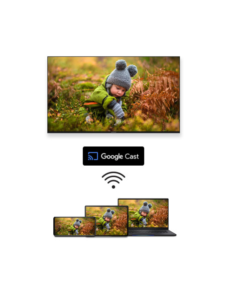 TV Set, THOMSON, 65 ", 4K Ultra HD, 3840 x 2160 pixels, Flat, 16:9, QLED, 65QG6C14