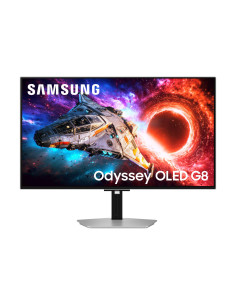 LCD Monitor, SAMSUNG, 32 ", 3840 x 2160 pixels, 4K Ultra HD, Native aspect ratio 16:9, OLED, Flat, LS32HG800SUXEN