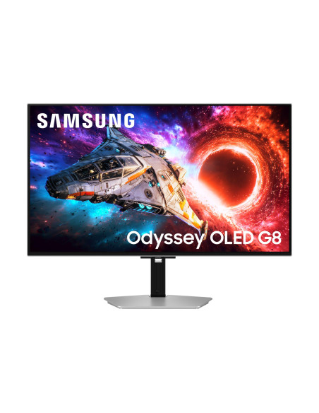 LCD Monitor, SAMSUNG, 32 ", 3840 x 2160 pixels, 4K Ultra HD, Native aspect ratio 16:9, OLED, Flat, LS32HG800SUXEN