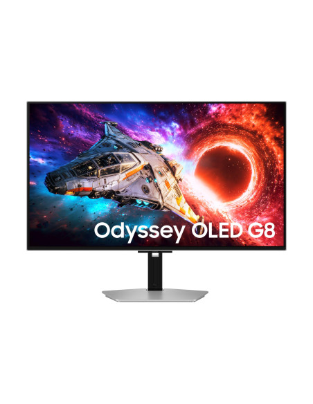 LCD Monitor, SAMSUNG, 32 ", 3840 x 2160 pixels, 4K Ultra HD, Native aspect ratio 16:9, OLED, Flat, LS32HG800SUXEN