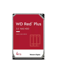 HDD, WESTERN DIGITAL, Red Plus, 4TB, SATA, 256 MB, 5400 rpm, 3,5", WD40EFPX