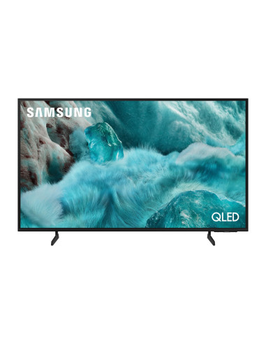 TV Set, SAMSUNG, 55", 4K/Smart, QLED, 3840x2160, Wireless LAN, Bluetooth, Tizen, Black, QE55Q7FAAUXXH