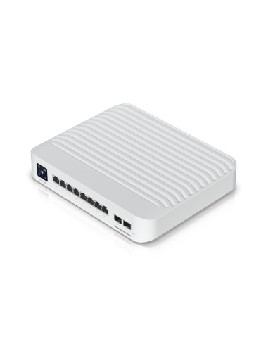 Switch, UBIQUITI, USW-PRO-8-POE, Type L3, 2xSFP+, 8xRJ45, PoE+ ports 8, 120 Watts, USW-PRO-8-POE