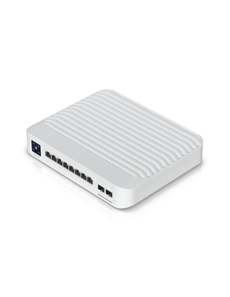 Switch, UBIQUITI, USW-PRO-8-POE, Type L3, 2xSFP+, 8xRJ45, PoE+ ports 8, 120 Watts, USW-PRO-8-POE