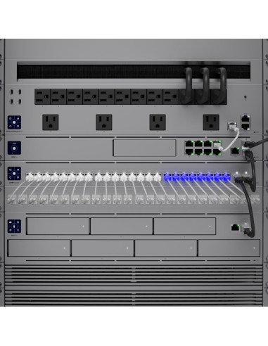 Switch, UBIQUITI, Ubiquiti Pro Max 24 (USW-PRO-MAX-24), Switch layer L3, Rack mounting Yes, Stackable Yes, Form factor 1U, 24xR