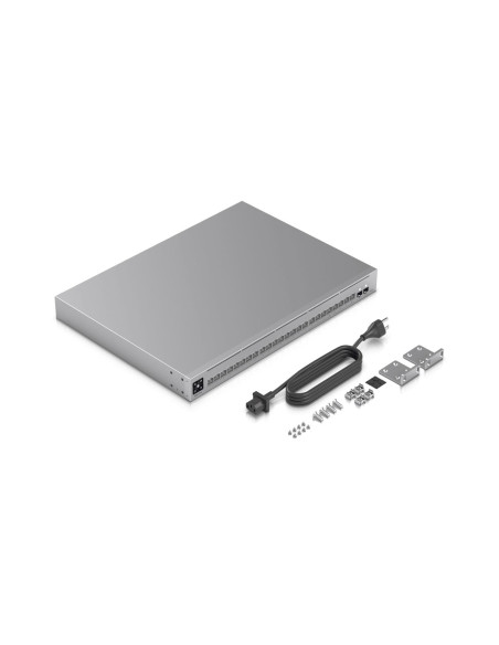 Switch, UBIQUITI, Ubiquiti Pro Max 24 (USW-PRO-MAX-24), Switch layer L3, Rack mounting Yes, Stackable Yes, Form factor 1U, 24xR
