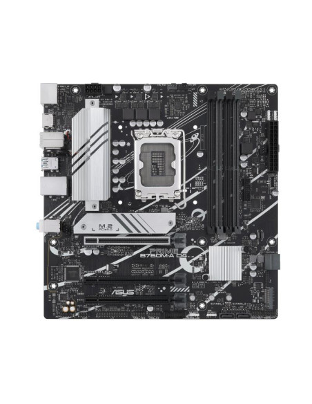 Mainboard, ASUS, Intel B760 Express, LGA1700, Micro-ATX, Memory DDR4, Memory slots 4, 1xPCI-Express 4.0 16x, 2xM.2, 1xHDMI, 1xD