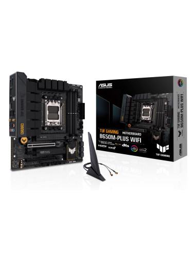 Mainboard, ASUS, AMD B650, SAM5, MicroATX, Memory DDR5, Memory slots 4, 1xPCI-Express 4.0 1x, 1xPCI-Express 4.0 16x, 2xM.2, 1xH