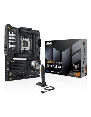 Mainboard, ASUS, AMD X870, SAM5, ATX, Memory DDR5, Memory slots 4, 2xPCI-Express 4.0 16x, 1xPCI-Express 5.0 16x, 4xM.2, 1xHDMI,