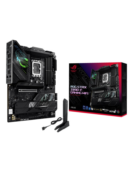 Mainboard, ASUS, Intel Z890, LGA1851, ATX, Memory DDR5, Memory slots 4, 1xPCI-Express 4.0 16x, 1xPCI-Express 5.0 16x, 5xM.2, 1x