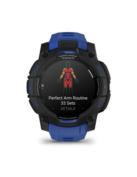 SMARTWATCH INSTINCT 3 AMOLED/BLACK 010-02936-03 GARMIN