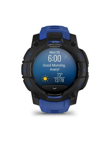 SMARTWATCH INSTINCT 3 AMOLED/BLACK 010-02936-03 GARMIN