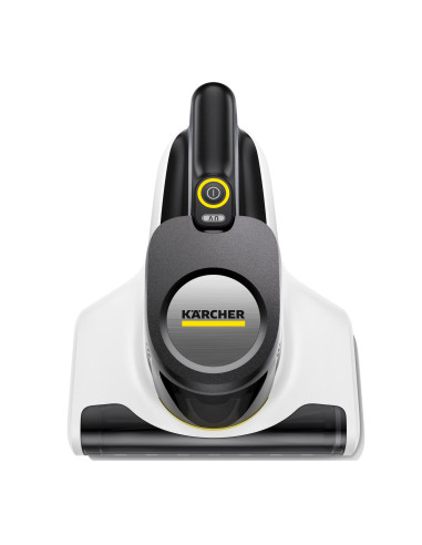 Vacuum Cleaner, KARCHER, VCH 4 UVCLEAN, Dry, 500 W, Dust container Bagless, 0.4 L, AC, Black/White, 1.198-412.0