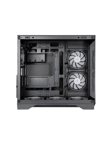 Case, CHIEFTEC, ATX/micro ATX, Black, Cube, PC, Chieftec Visio GM-30B-TG-OP Black, GM-30B-TG-OP