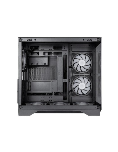 Case, CHIEFTEC, ATX/micro ATX, Black, Cube, PC, Chieftec Visio GM-30B-TG-OP Black, GM-30B-TG-OP