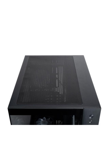 Case, CHIEFTEC, ATX/micro ATX, Black, Cube, PC, Chieftec Visio GM-30B-TG-OP Black, GM-30B-TG-OP