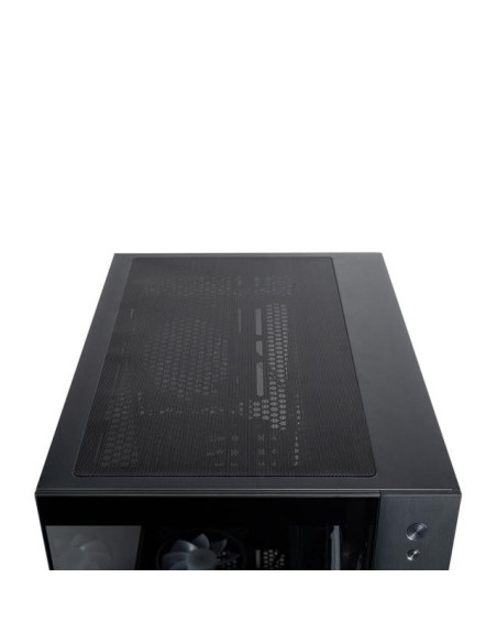 Case, CHIEFTEC, ATX/micro ATX, Black, Cube, PC, Chieftec Visio GM-30B-TG-OP Black, GM-30B-TG-OP